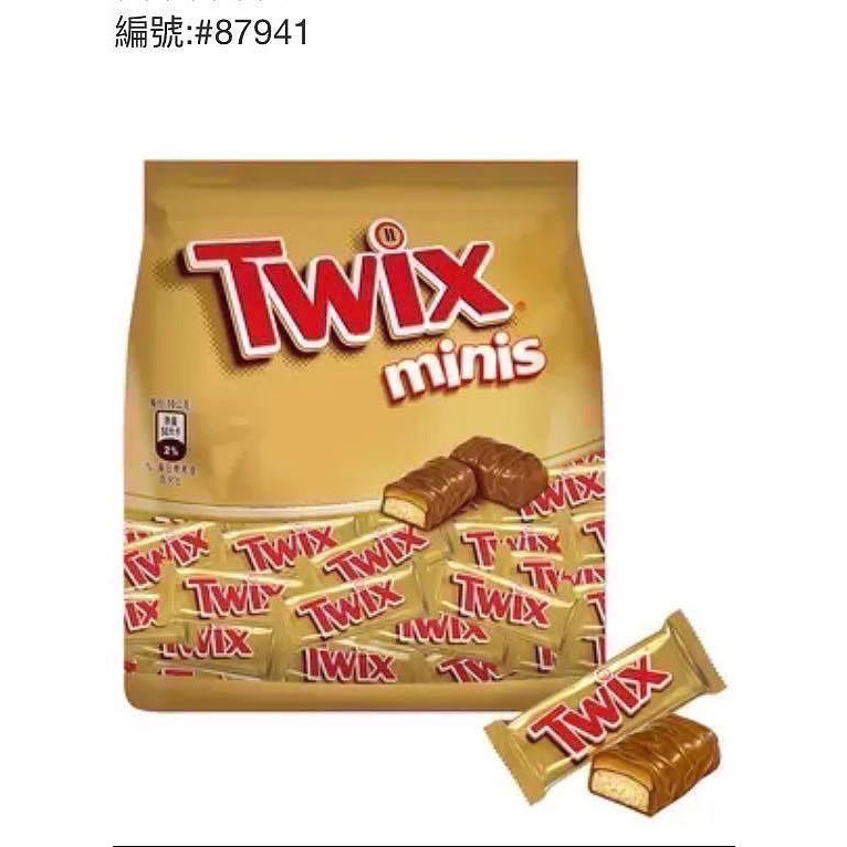 🎉現貨特價！TWIX 特趣迷你巧克力 1180公克(10公克X118條)-吉兒好市多COSTCO代購-細節圖2