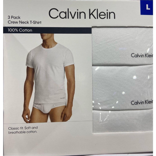 🎉現貨特價！Calvin Klein 凱文克萊男純棉短袖上衣三件組 美國尺寸:S~XL-吉兒好市多COSTCO代購