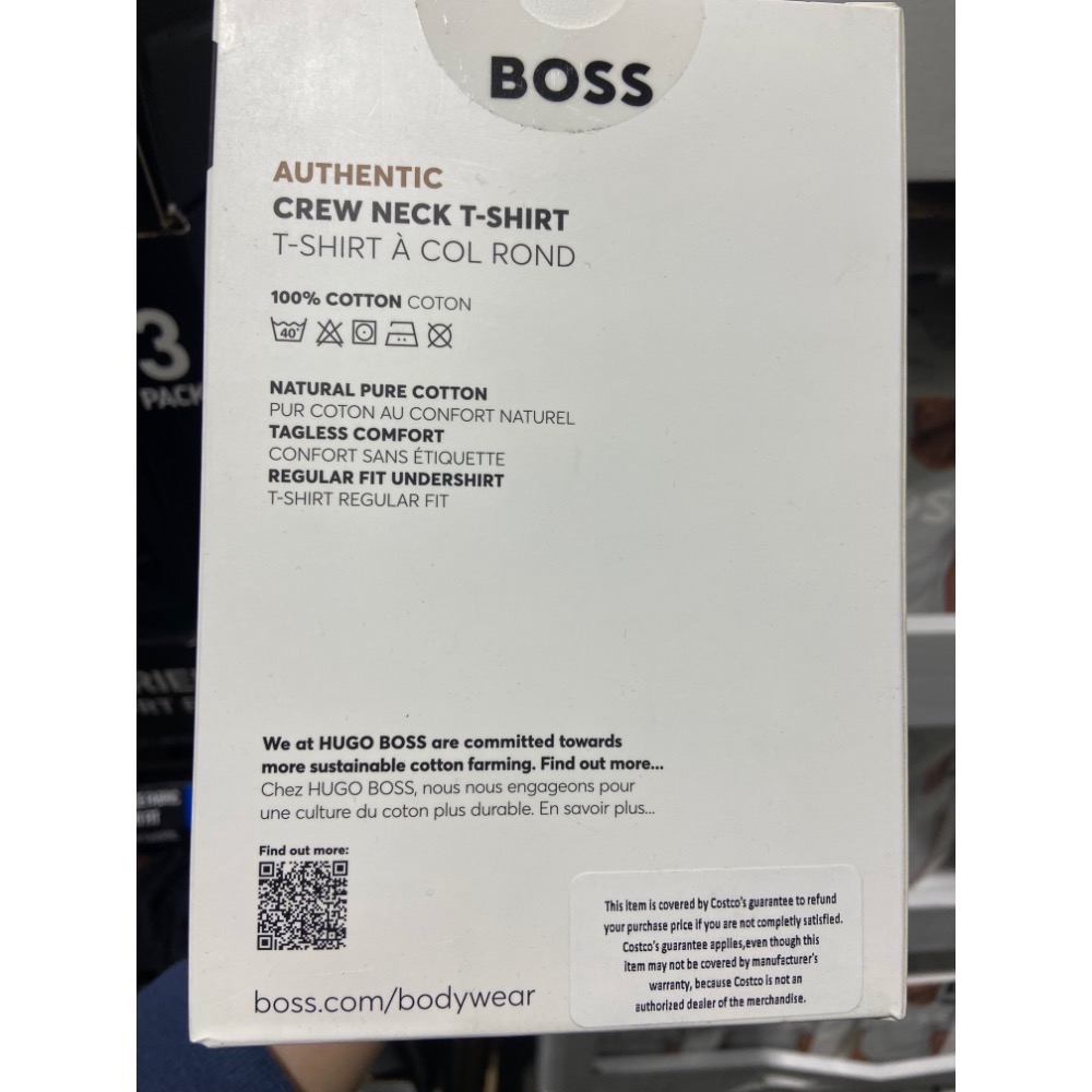 🎉現貨特價！HUGO BOSS 男內衣五入組 美國尺寸S~XL-吉兒好市多COSTCO代購-細節圖2