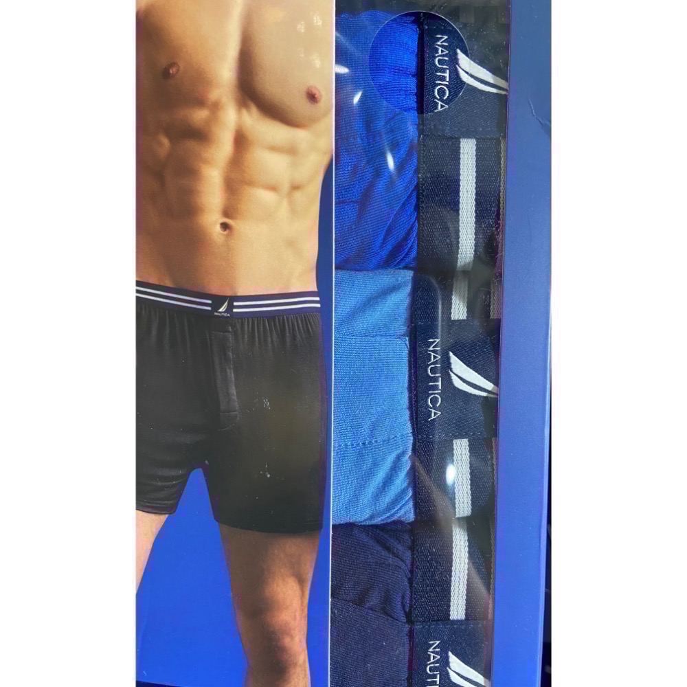 🎉現貨特價！NAUTICA 男針織平口褲三入組 美國尺寸:S~XL-吉兒好市多COSTCO代購-細節圖3