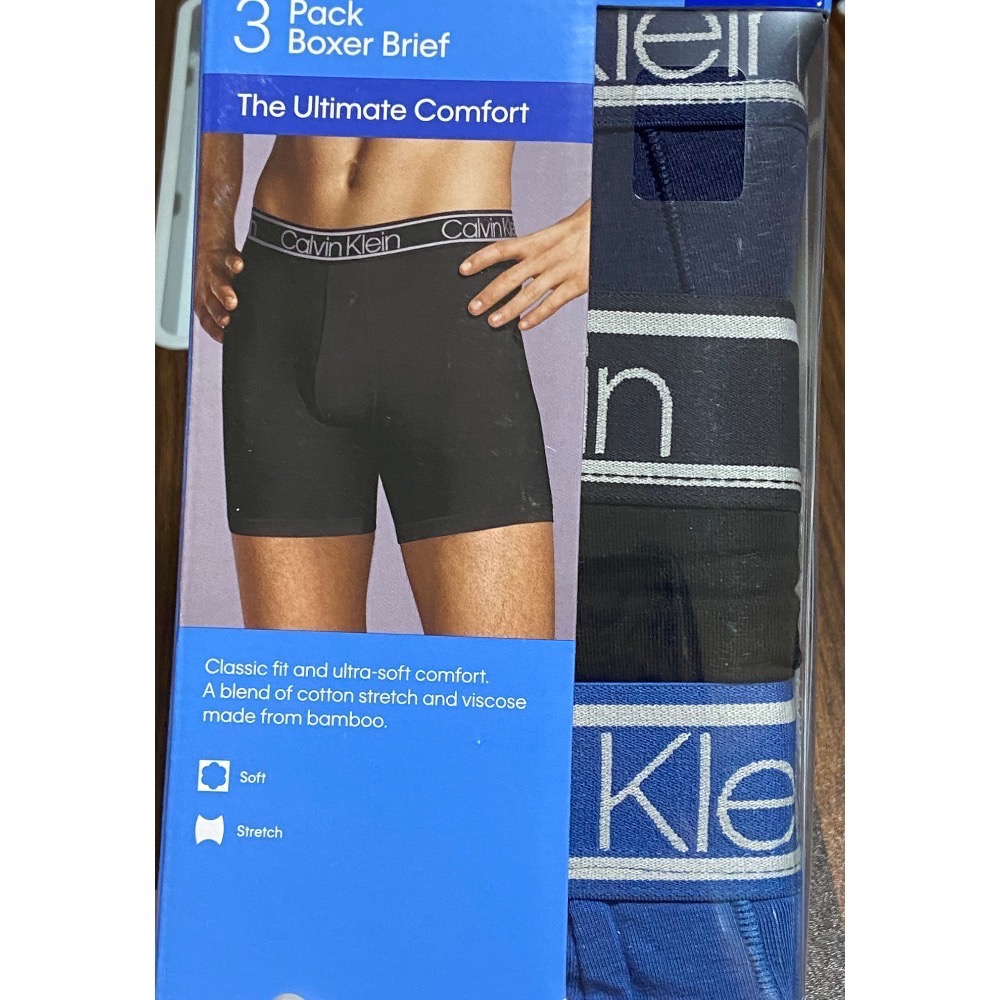 🎉現貨特價！CALVIN KLEIN 凱文克萊男竹纖維內褲三入組 美國尺寸S~XL-吉兒好市多COSTCO代購-細節圖2
