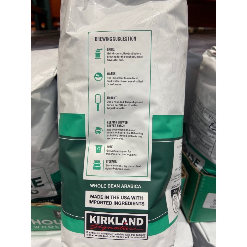 Kirkland Signature科克蘭精選咖啡豆 1.13公斤-吉兒好市多COSTCO代購-細節圖2