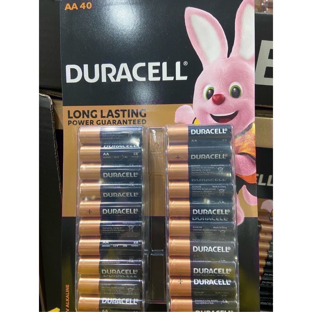 🎉現貨特價！金頂DURACELL鹼性電池 AA三號/AAA四號(40入)-吉兒好市多COSTCO代購-細節圖2