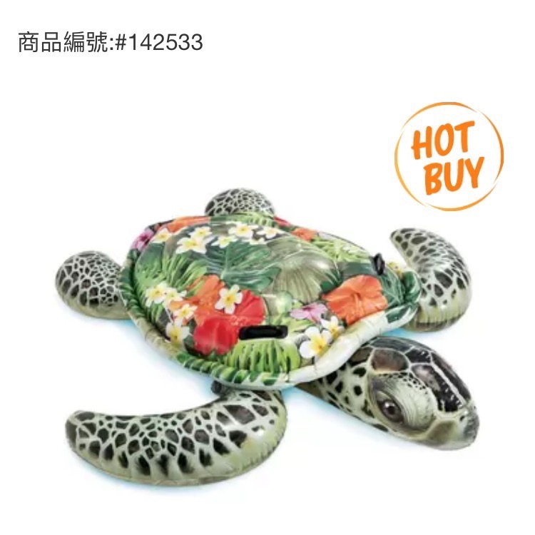 🎉現貨特價！Intex 海龜造型水上漂浮氣墊-吉兒好市多COSTCO代購-細節圖2