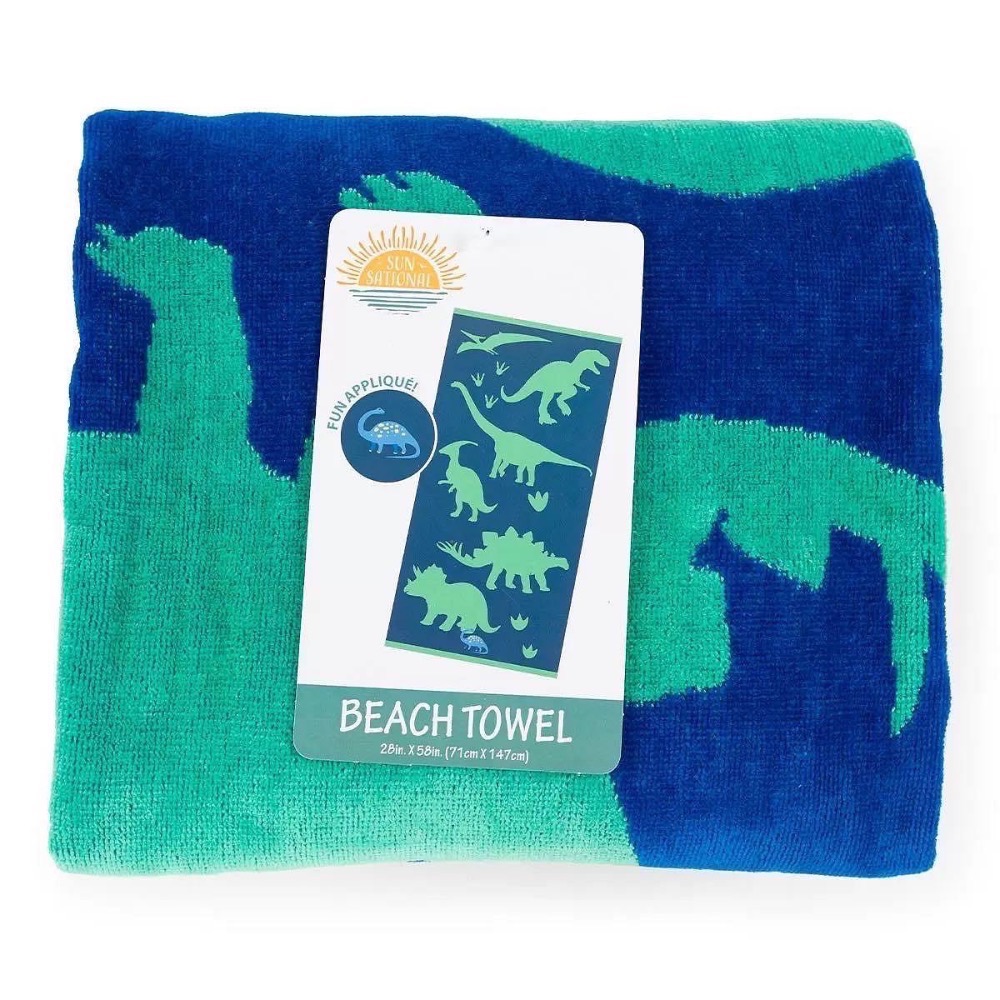 🎉現貨特價！SUN SATIONAL 純棉海灘巾 尺寸:71X147公分-吉兒好市多COSTCO代購-細節圖2