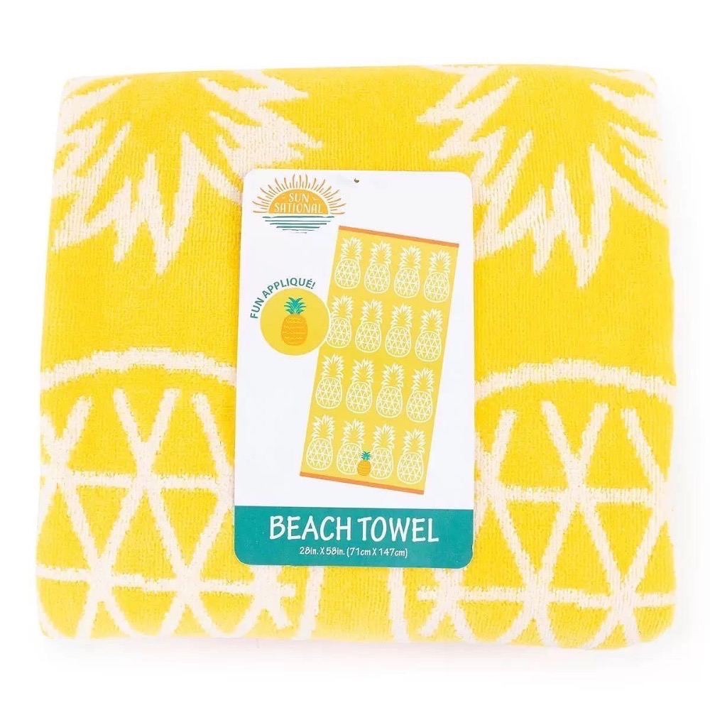 🎉現貨特價！SUN SATIONAL 純棉海灘巾 尺寸:71X147公分-吉兒好市多COSTCO代購-細節圖4