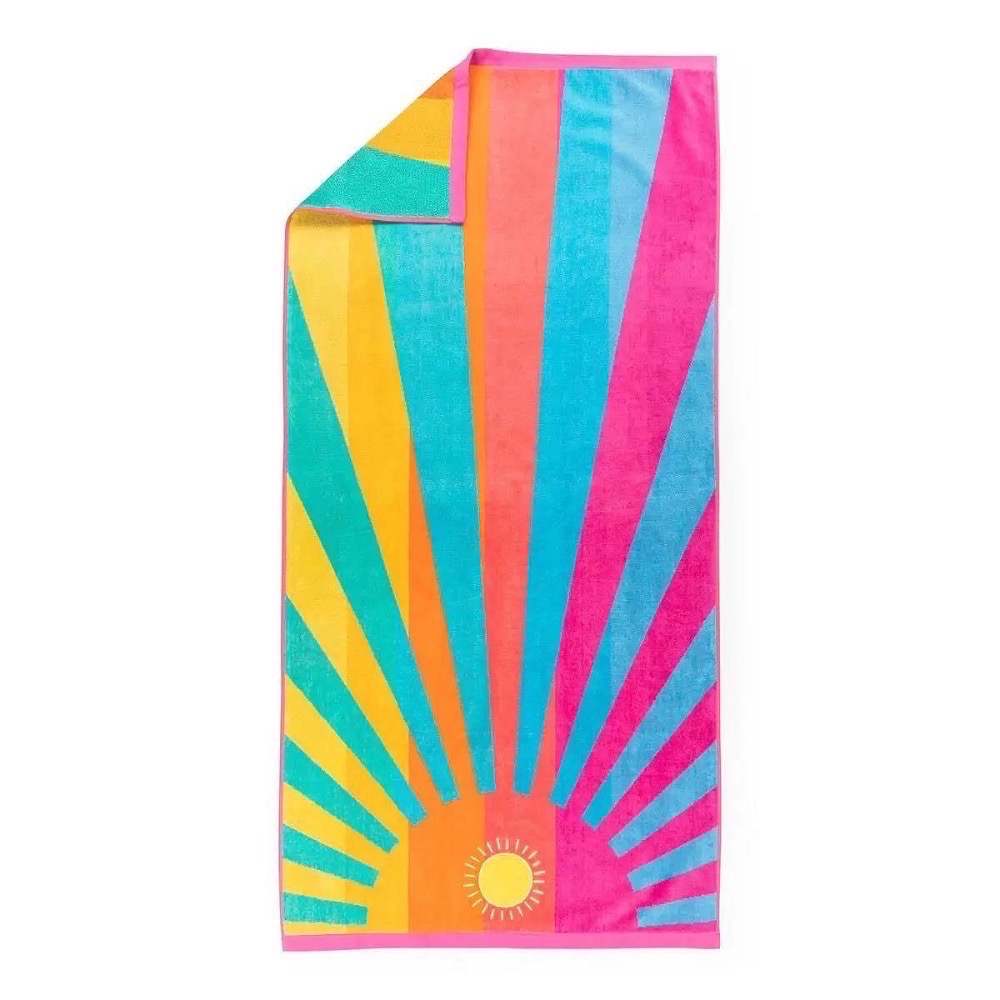 🎉現貨特價！SUN SATIONAL 純棉海灘巾 尺寸:71X147公分-吉兒好市多COSTCO代購-細節圖7