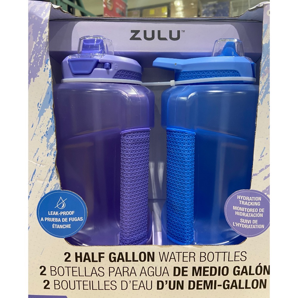 🎉現貨特價！ZULU 大容量水壺2件組 單個容量約1.8公升-吉兒好市多COSTCO代購-細節圖2