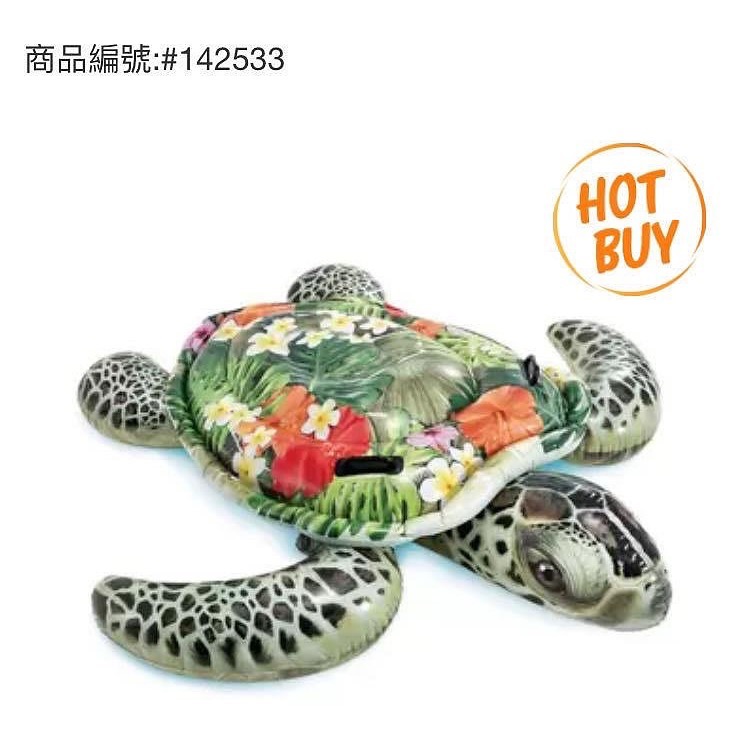 🎉現貨特價！Intex 海龜造型水上漂浮氣墊-吉兒好市多COSTCO代購-細節圖2