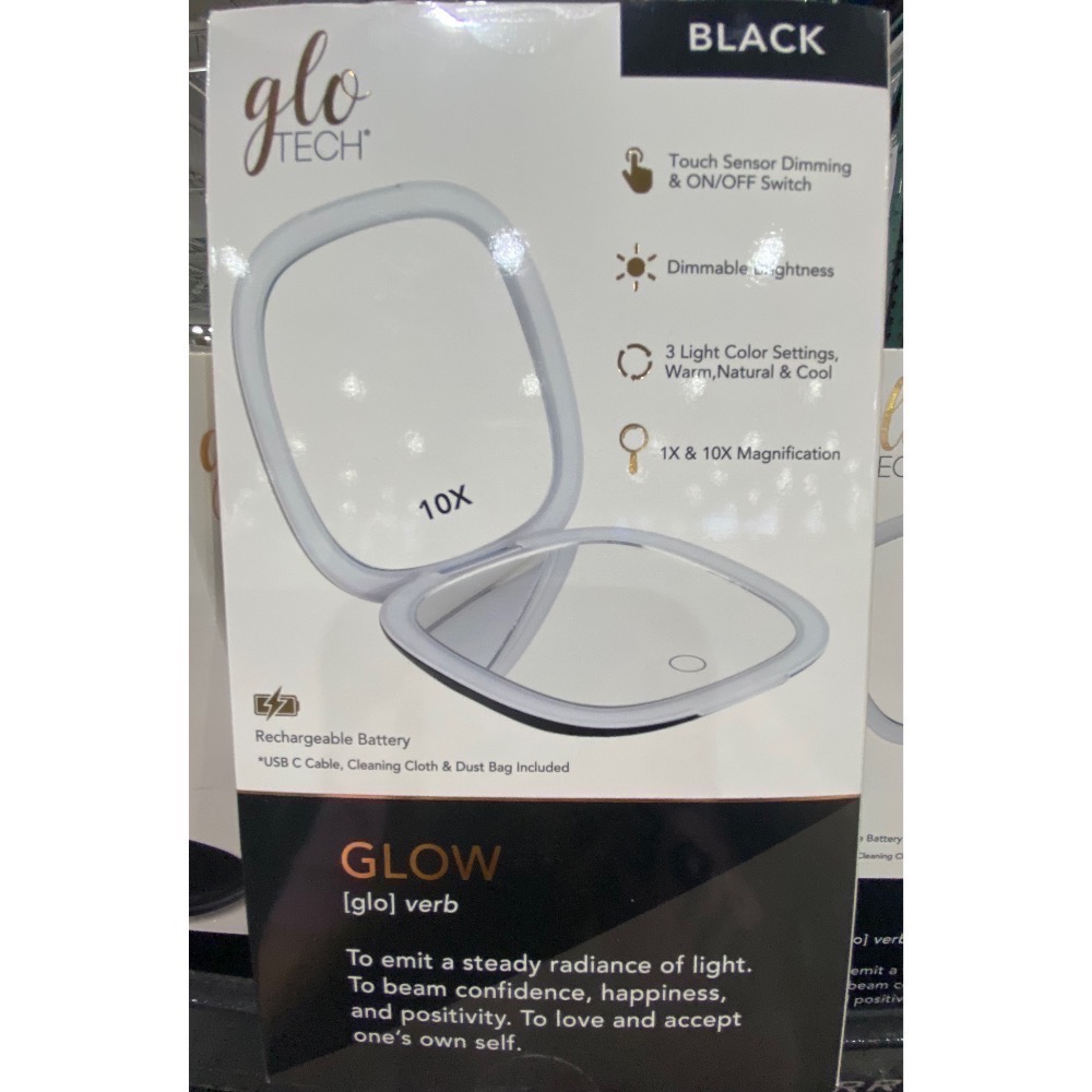 🎉現貨特價！GLO LED充電式化妝鏡-吉兒好市多COSTCO代購-細節圖4