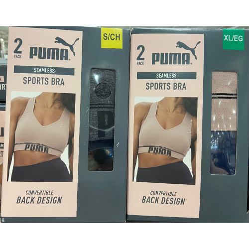 現貨特價！PUMA 女運動內衣兩件組 美國尺寸:S~XL-吉兒好市多COSTCO代購