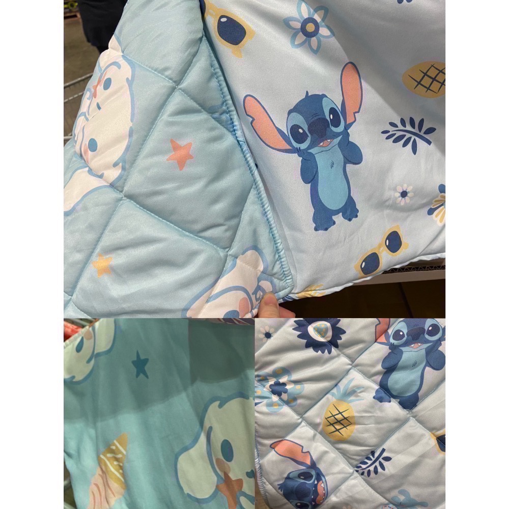 🎉現貨特價！卡通兒童睡袋三件組(涼被、睡墊、枕頭各一)酷洛米/Kitty/大耳狗/史迪奇-吉兒好市多COSTCO代購-細節圖4