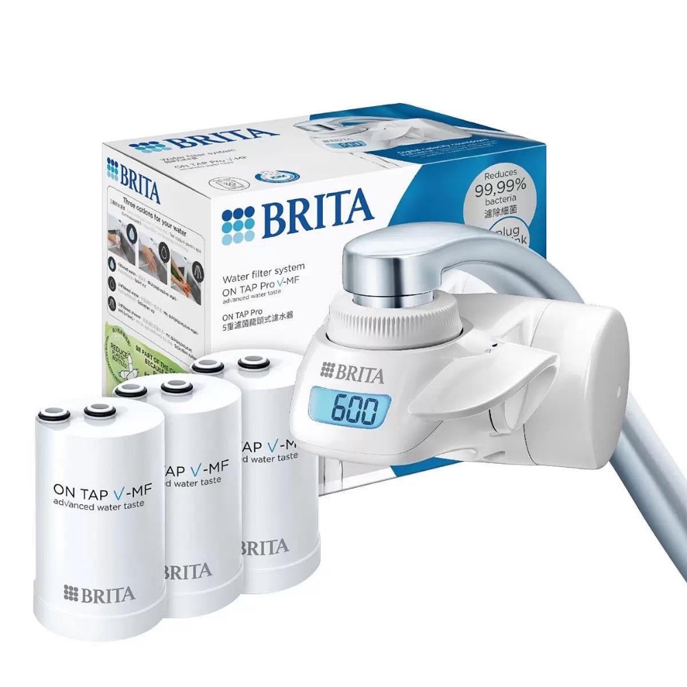 🎉現貨特價！BRITA 五重濾菌龍頭式濾水器附三入濾芯-吉兒好市多COSTCO代購-細節圖8