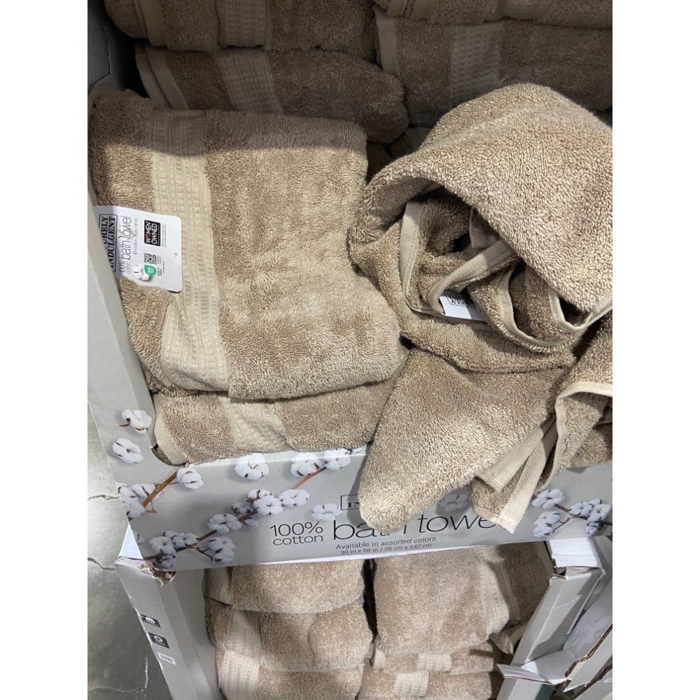 🎉現貨特價！PURELY INDULGENT 印度純棉浴巾/加大浴巾-吉兒好市多COSTCO代購-細節圖9