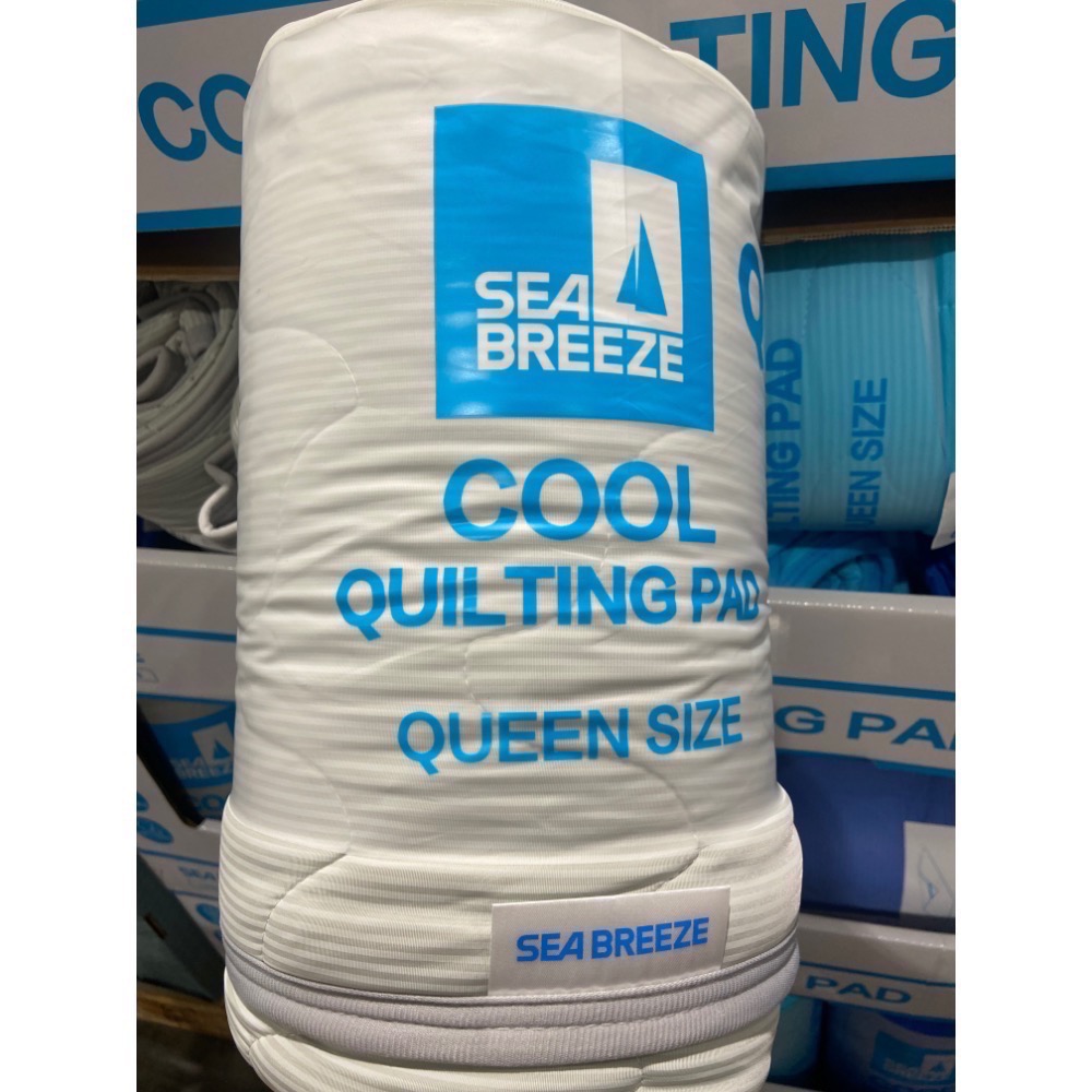 SEA BREEZE 雙人涼感墊 涼感鋪墊(三色可選)尺寸:152X195公分-吉兒好市多COSTCO代購-細節圖4