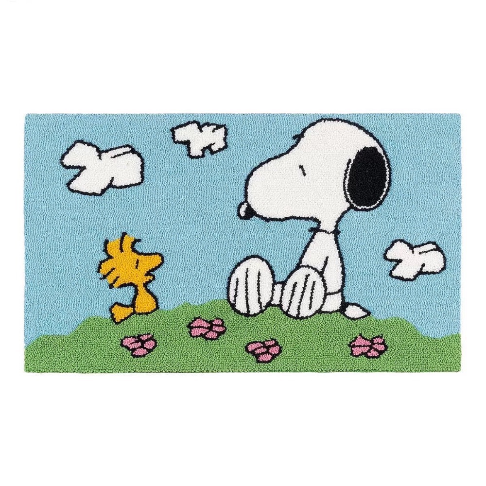 Gertmenian&Sons 史奴比經典卡通舒適地毯 尺寸:57X96公分-吉兒好市多COSTCO代購-細節圖4