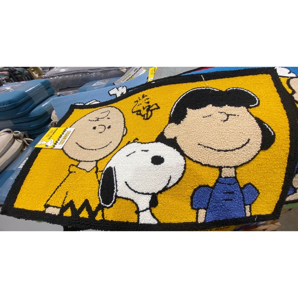 Gertmenian&Sons 史奴比經典卡通舒適地毯 尺寸:57X96公分-吉兒好市多COSTCO代購-規格圖11