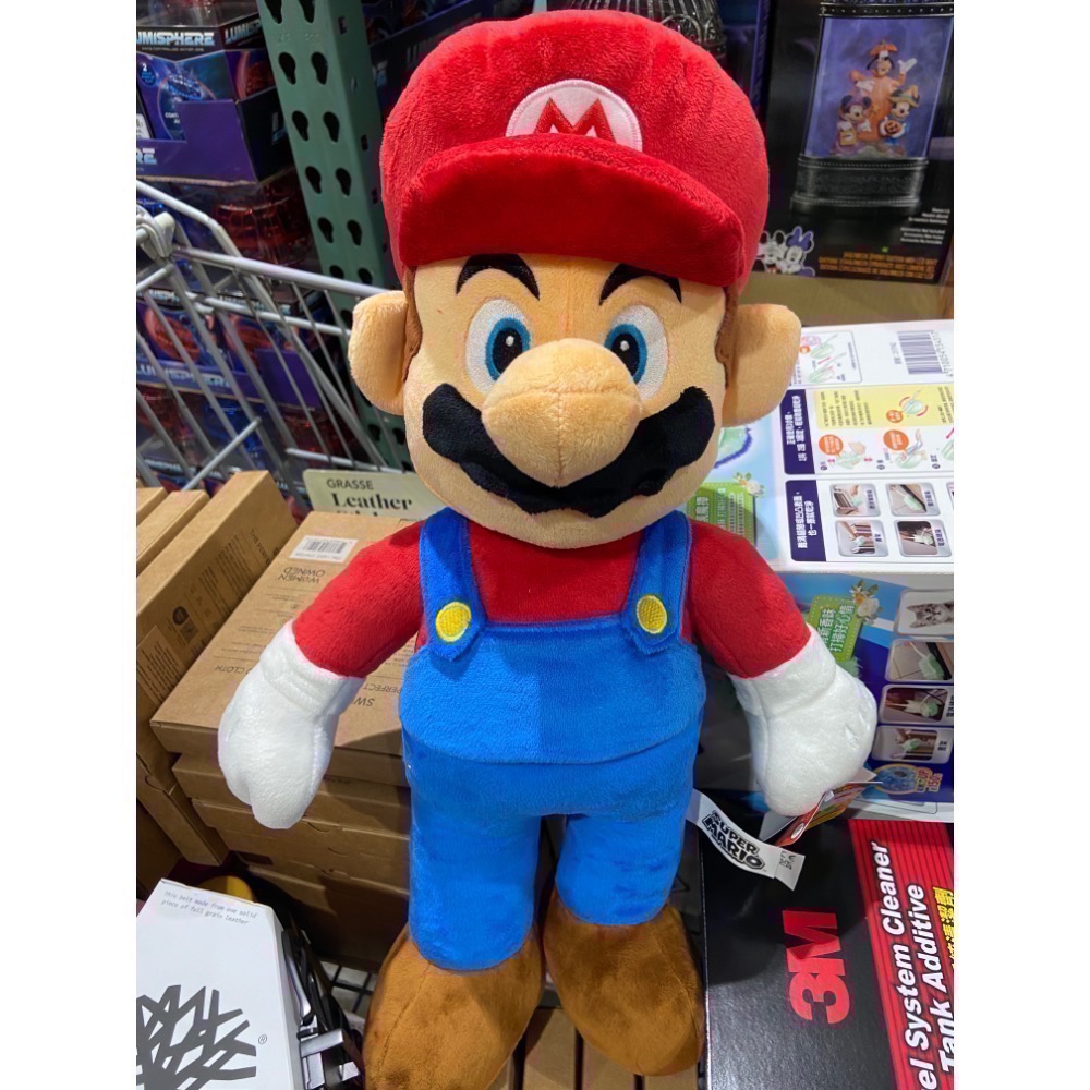 20吋瑪利歐/路易吉絨毛玩偶-吉兒好市多COSTCO代購-細節圖6