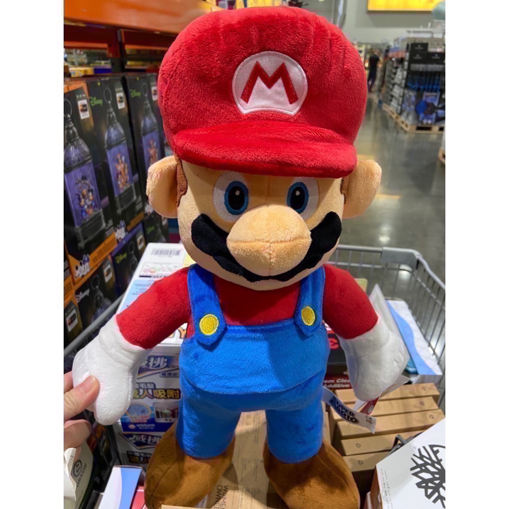 20吋瑪利歐/路易吉絨毛玩偶-吉兒好市多COSTCO代購-細節圖7