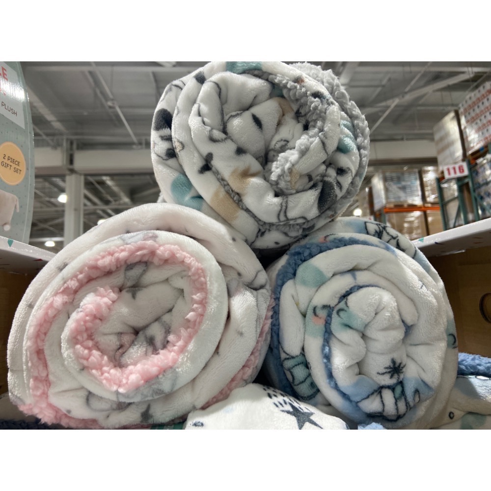 DISNEY 迪士尼經典卡通幼兒舒適毯 尺寸:88X114公分 360/300GSM-吉兒好市多COSTCO代購-細節圖2