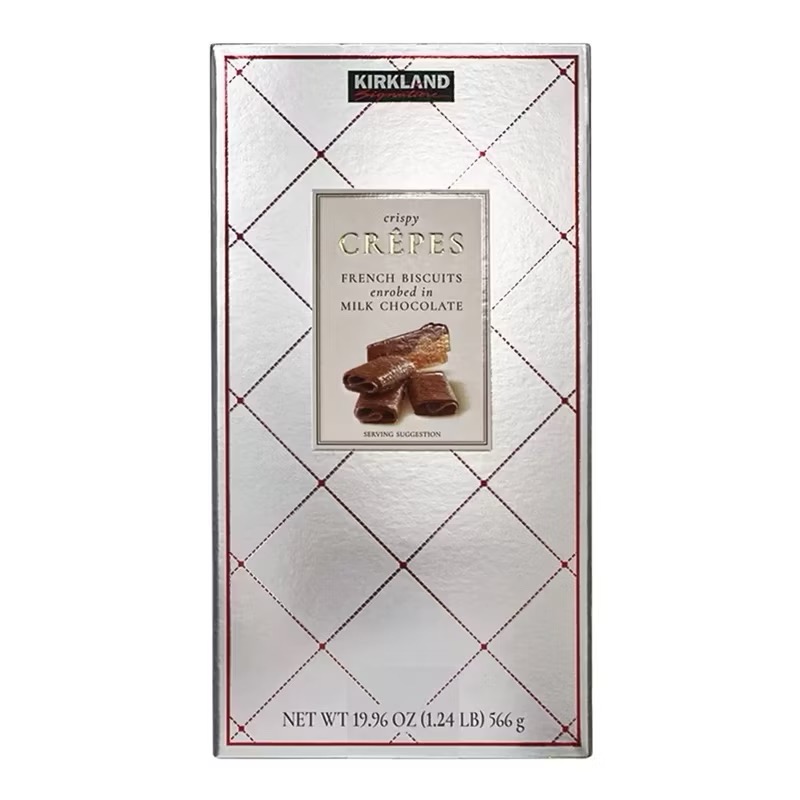 Kirkland Signature科克蘭牛奶巧克力捲餅 566公克-吉兒好市多COSTCO代購-規格圖11