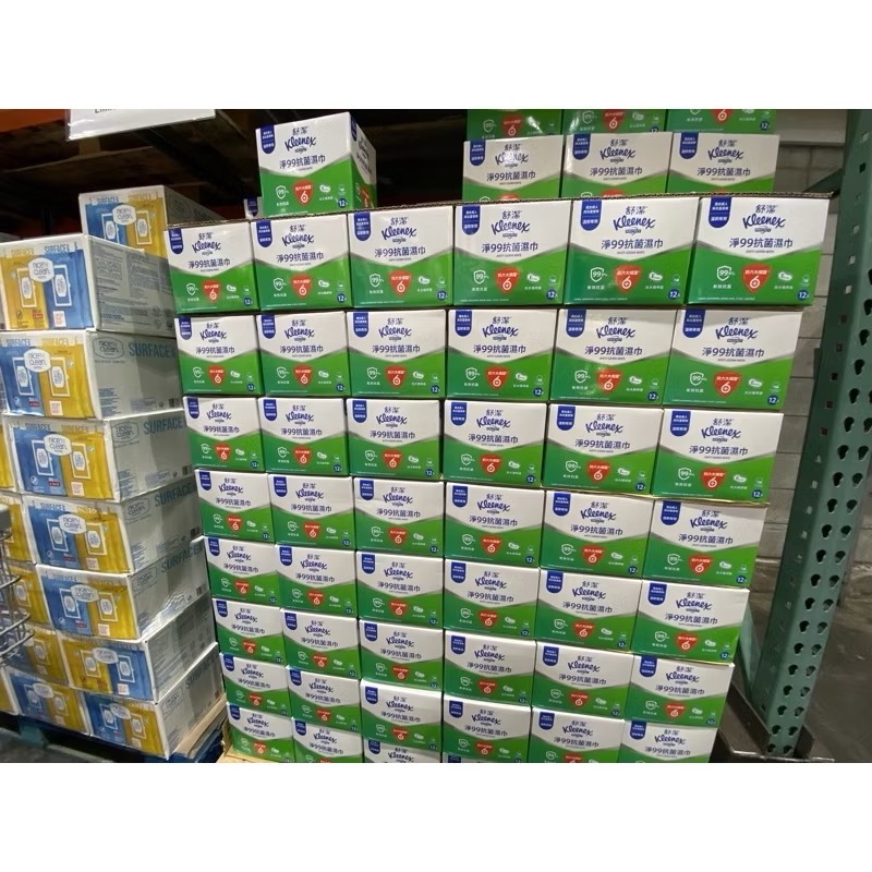Kleenex 舒潔淨99抗菌濕紙巾(淨99抗菌濕巾)15張X12入-吉兒好市多COSTCO代購-細節圖5