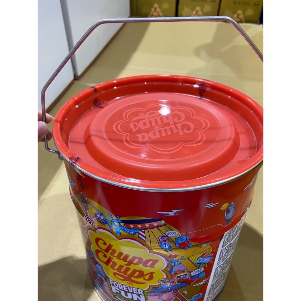 🎉現貨特價！CHUPA CHUPS 加倍佳繽紛盒棒棒糖150支入(內含8種口味)-吉兒好市多COSTCO代購-細節圖3