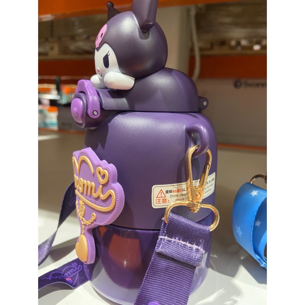 Sanrio三麗鷗兒童不鏽鋼保冷壺 容量約430毫升 Hello Kitty/大耳狗/酷洛米-吉兒好市多COSTCO代購-細節圖5