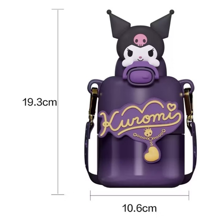 Sanrio三麗鷗兒童不鏽鋼保冷壺 容量約430毫升 Hello Kitty/大耳狗/酷洛米-吉兒好市多COSTCO代購-細節圖7