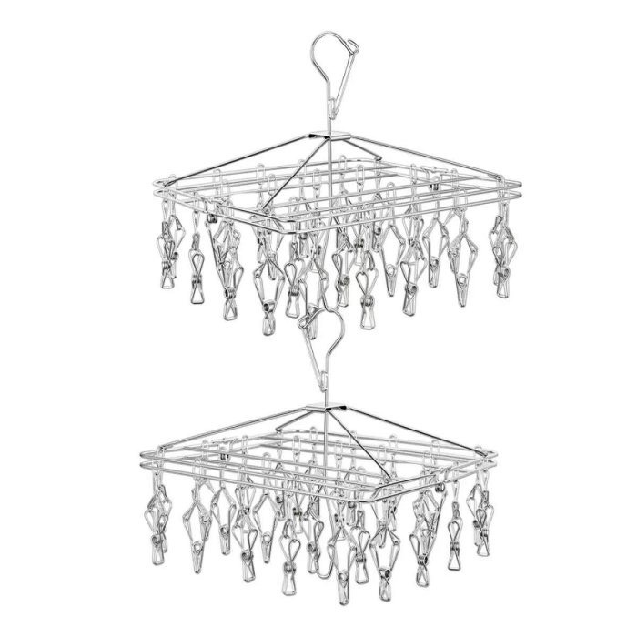 OASISWJ 不鏽鋼曬衣夾2入組 28+28夾(不鏽鋼曬衣夾28夾X2件組)-吉兒好市多COSTCO代購-細節圖7