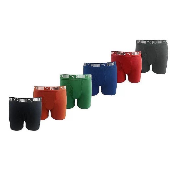 🎉現貨特價！PUMA 男童內褲六件組 美國尺寸:S-XL-吉兒好市多COSTCO代購-規格圖8
