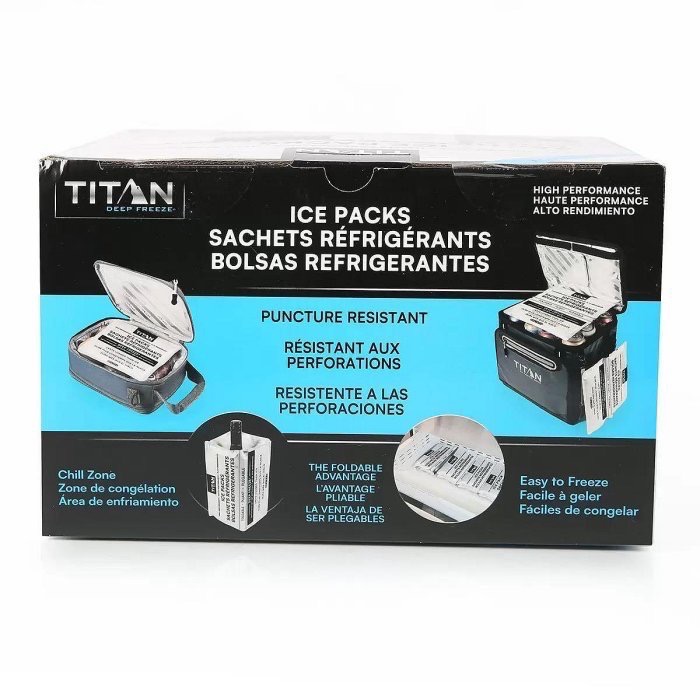 TITAN 保冷冰磚八件組 250公克保冰磚X4入+600公克保冰磚X4入-吉兒好市多COSTCO代購-細節圖4