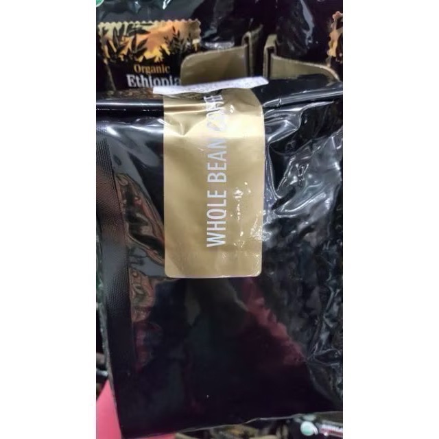 Kirkland Signature科克蘭有機衣索匹亞咖啡豆 每包907公克-吉兒好市多COSTCO代購-細節圖2