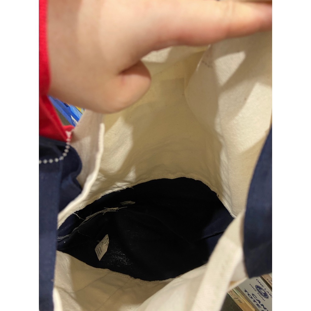 COSTCO 好市多棉質購物袋 大袋+小袋/組-吉兒好市多COSTCO代購-細節圖5