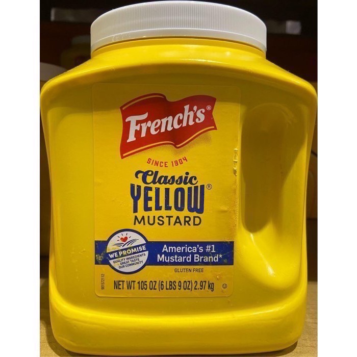 FRENCH’S黃芥末醬 每罐2.97公斤-吉兒好市多COSTCO代購-細節圖2