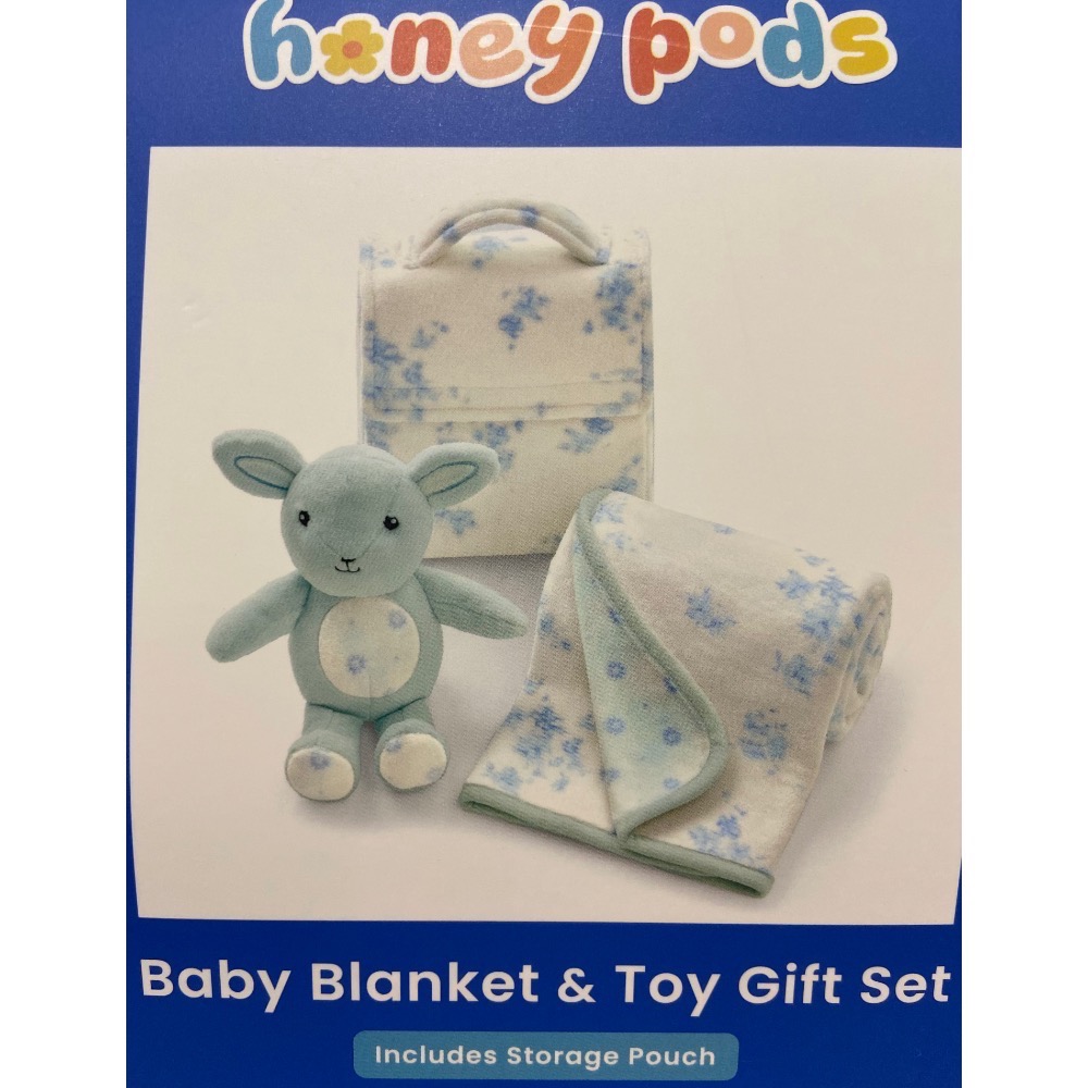 🎉現貨特價！CASUAL LIVING 兒童玩偶蓋毯禮品組 玩偶+蓋毯+布製收納袋-吉兒好市多COSTCO 代購-細節圖3