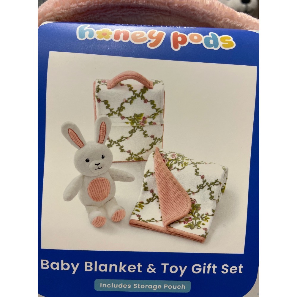 🎉現貨特價！CASUAL LIVING 兒童玩偶蓋毯禮品組 玩偶+蓋毯+布製收納袋-吉兒好市多COSTCO 代購-細節圖5