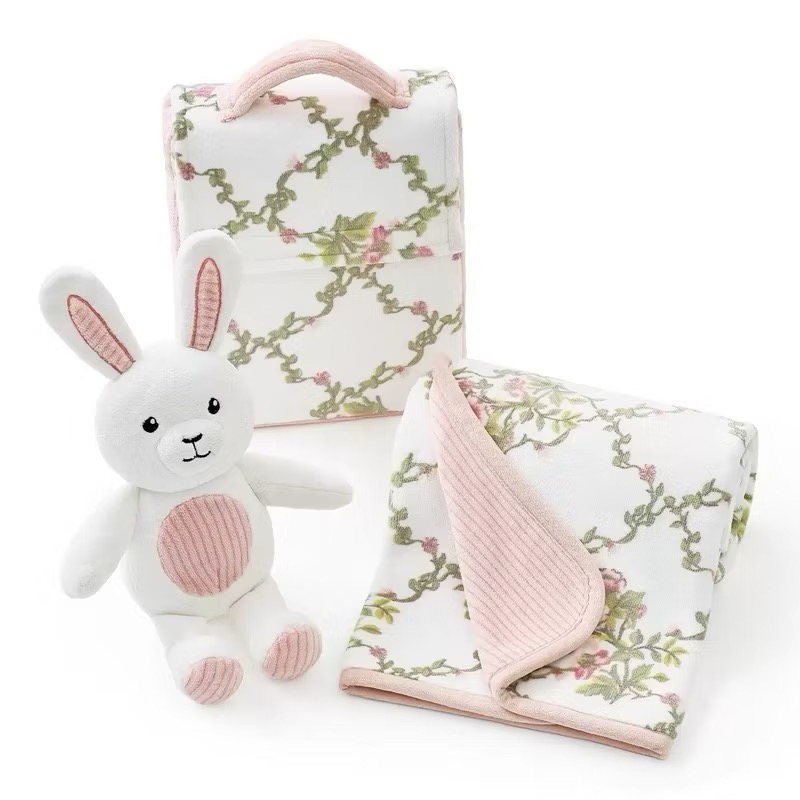 🎉現貨特價！CASUAL LIVING 兒童玩偶蓋毯禮品組 玩偶+蓋毯+布製收納袋-吉兒好市多COSTCO 代購-規格圖11