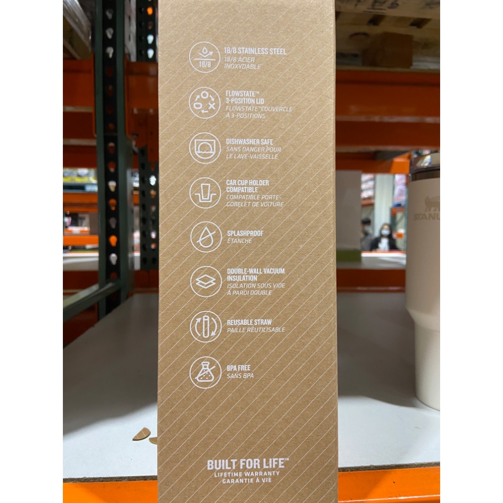 STANLEY不鏽鋼吸管保冷保溫隨行杯 容量約1.18公升-吉兒好市多COSTCO代購-細節圖8