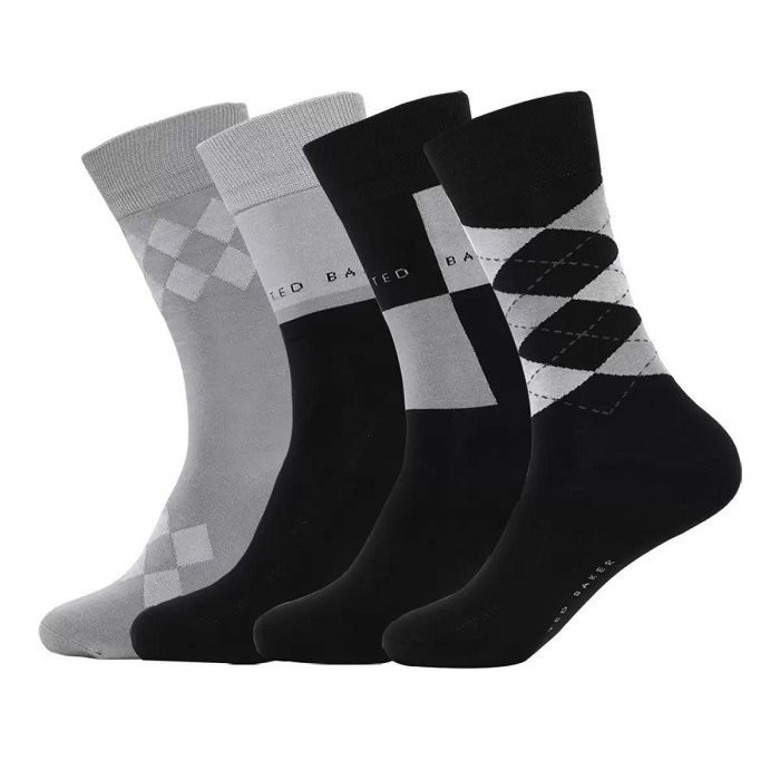 🎉現貨特價！TED BAKER 男紳士襪四入組 單一尺寸(2款組合可選)-吉兒好市多COSTCO代購-規格圖10