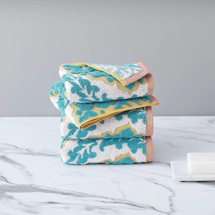 🎉現貨特價！WELHOME 色織緹花純棉毛巾3入組 尺寸:40X76公分-吉兒好市多COSTCO代購-細節圖6