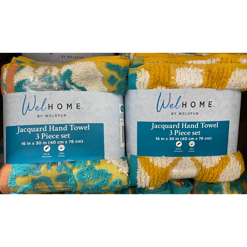 🎉現貨特價！WELHOME 色織緹花純棉毛巾3入組 尺寸:40X76公分-吉兒好市多COSTCO代購-細節圖10