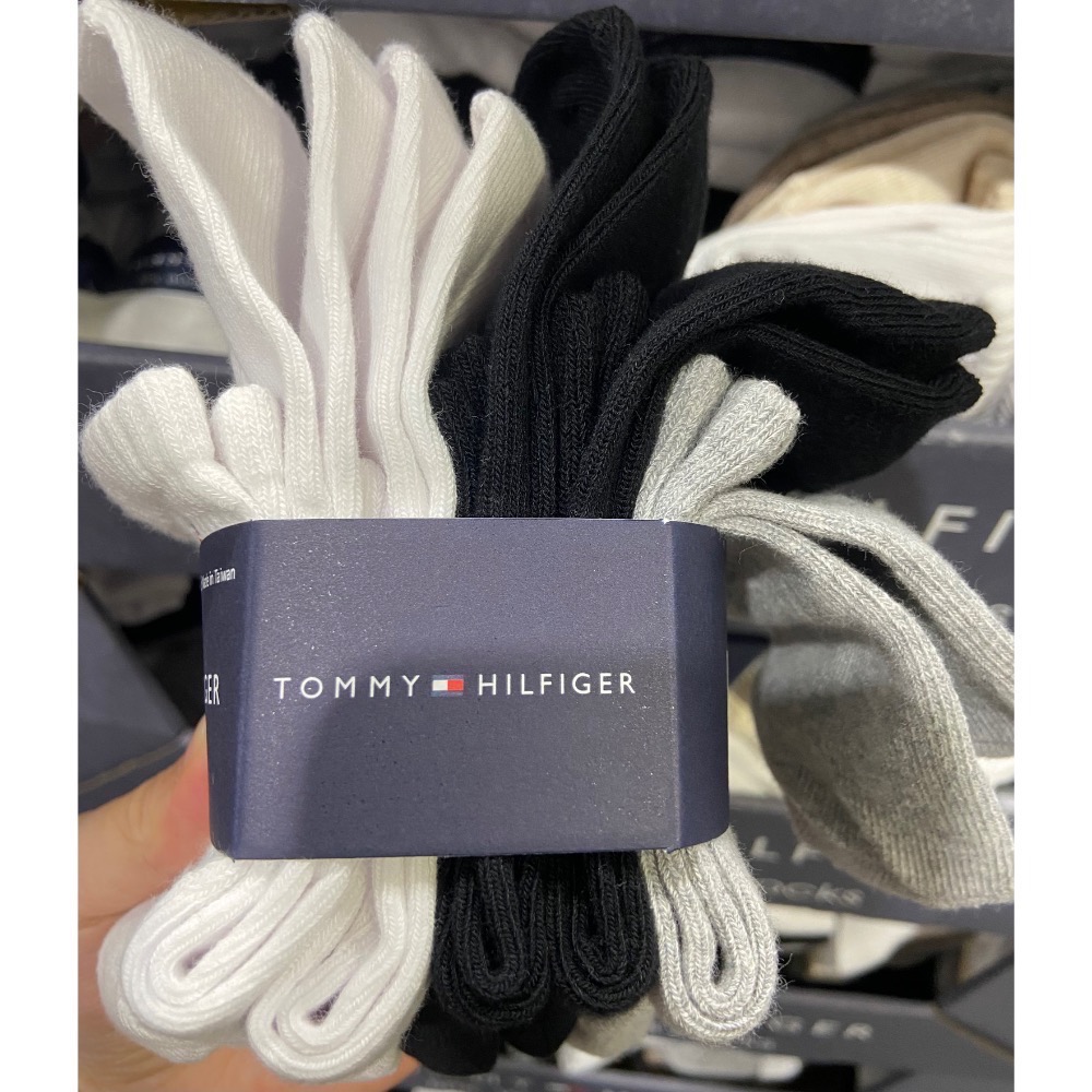 🎉現貨特價！TOMMY HILFIGER 女中筒襪五入組 單一尺寸 二種顏色組合可選-吉兒好市多COSTCO代購-細節圖2