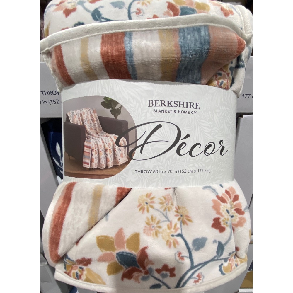 BERKSHIRE 雙面印花柔軟舒適毯 尺寸:152X177公分-吉兒好市多COSTCO代購-細節圖2