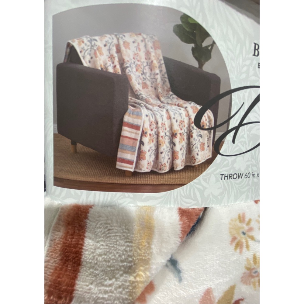 BERKSHIRE 雙面印花柔軟舒適毯 尺寸:152X177公分-吉兒好市多COSTCO代購-細節圖3