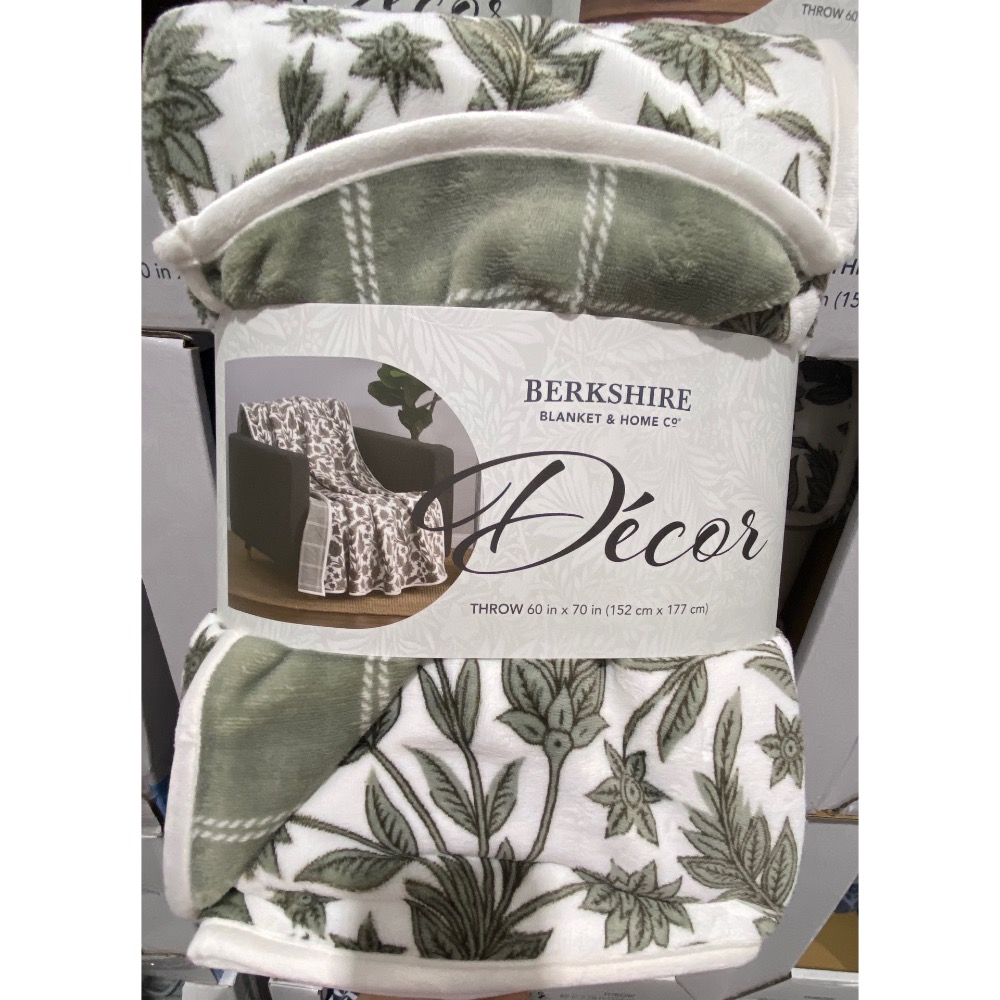 BERKSHIRE 雙面印花柔軟舒適毯 尺寸:152X177公分-吉兒好市多COSTCO代購-細節圖6