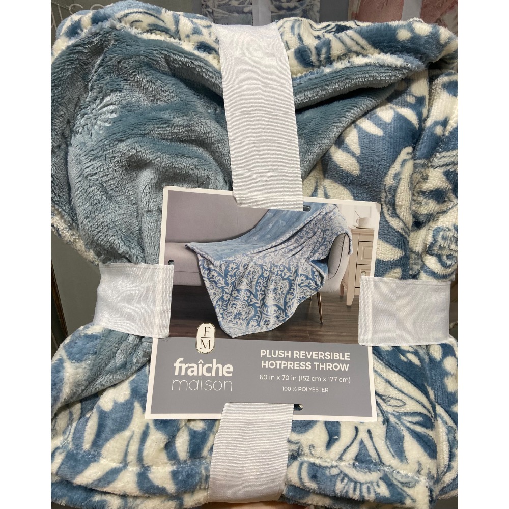 FRAICHE MAISON 柔軟舒適毯 尺寸約152X177公分-吉兒好市多COSTCO代購-細節圖3