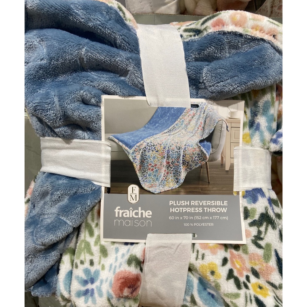 FRAICHE MAISON 柔軟舒適毯 尺寸約152X177公分-吉兒好市多COSTCO代購-細節圖5