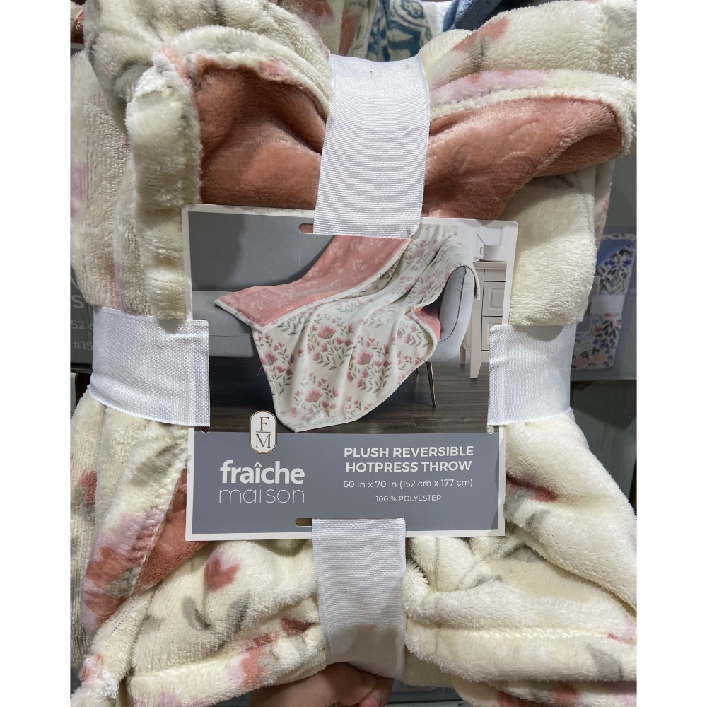 FRAICHE MAISON 柔軟舒適毯 尺寸約152X177公分-吉兒好市多COSTCO代購-細節圖7