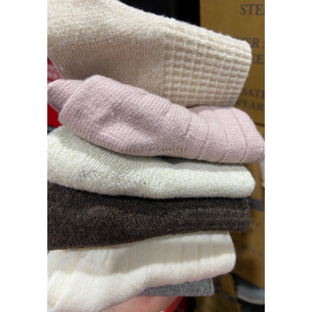 BEARPAW 女中筒襪六入組 尺寸:22~25公分-吉兒好市多COSTCO代購-細節圖6